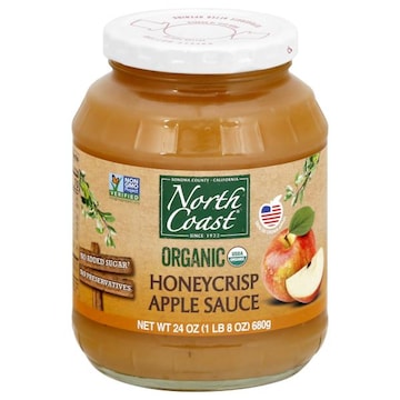 North Coast Organic Apple Sauce, Organic, Honeycrisp