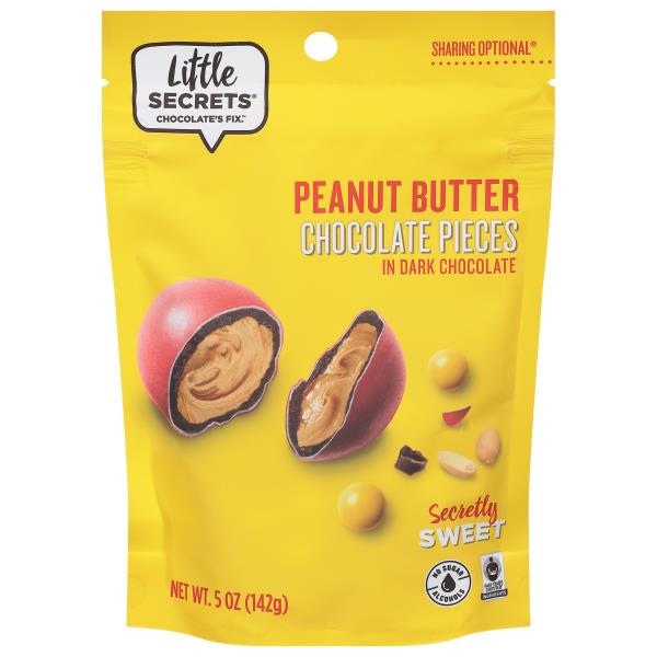 Little Secrets Chocolate Pieces, Peanut Butter 