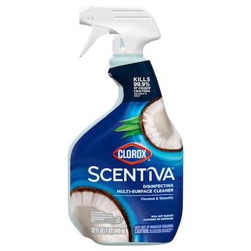 Clorox Scentiva Multi-Surface Cleaner, Disinfecting, Coconut & Waterlily