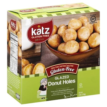 Katz Donut Holes, Gluten Free, Glazed