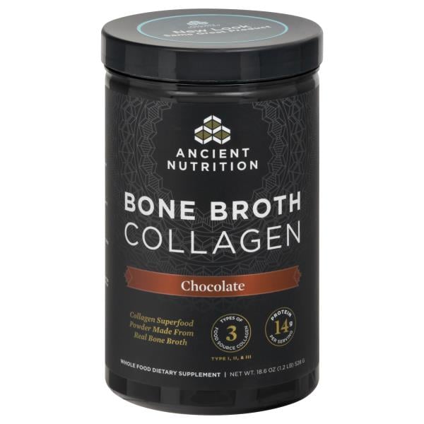 Ancient Nutrition Bone Broth Collagen, Chocolate | Publix Super Markets