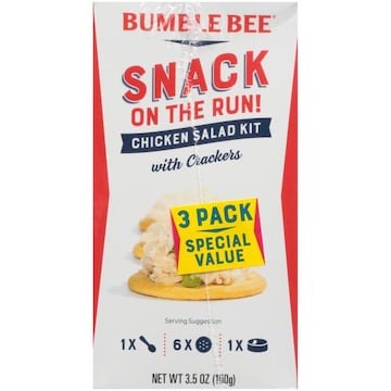 Bumble Bee Snack on the Run! Chicken Salad Kit with Crackers