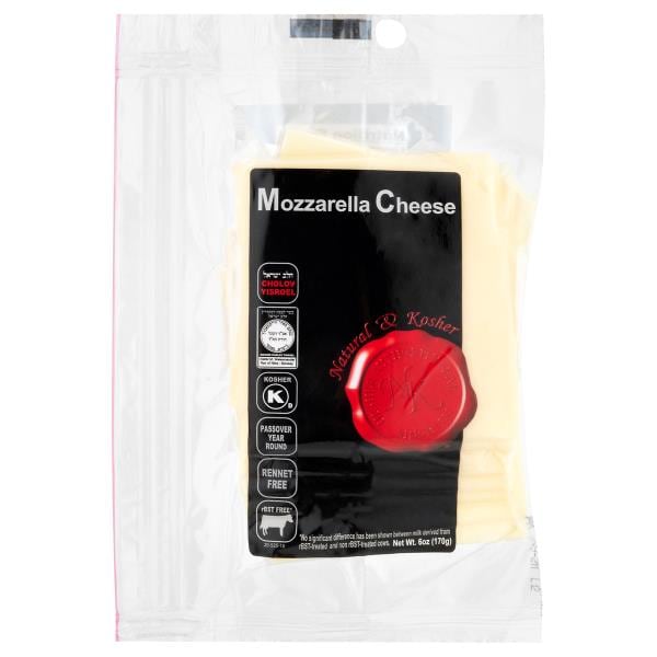 Natural & Kosher Mozzarella Sliced Cheese | Publix Super Markets