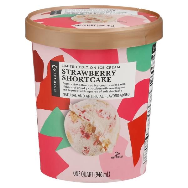 Publix Ice Cream, Strawberry Shortcake Publix Super Markets