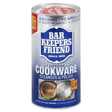 Bar Keepers Friend Cleanser & Polish, Cookware Superior
