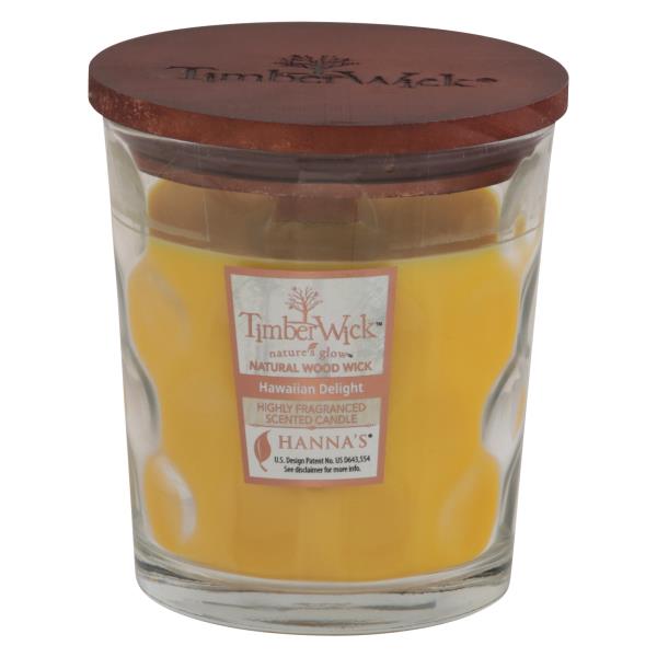 TimberWick Nature's Glow Scented Candle, Hawaiian Delight Publix