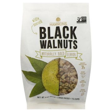 Hammons Walnuts, Black, Large Pieces