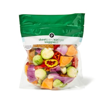 Publix Sheet Pan/Air Fryer Veggie Kit, Roasted Garlic Brussels Sweet Potato