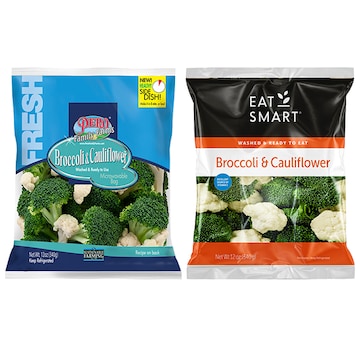 Broccoli and Cauliflower Microwavable