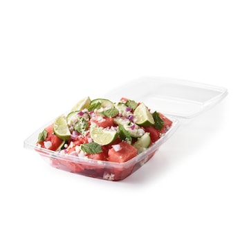 Watermelon Onion Feta Large Summer Salad