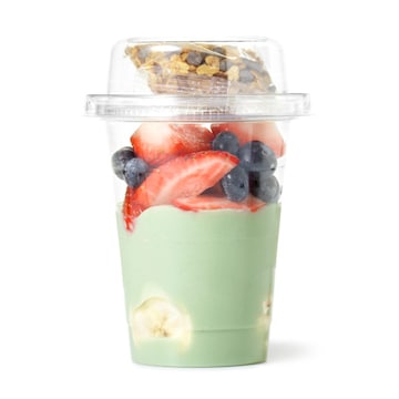 Publix Blue Spirulina and Mango Flavored Yogurt Parfait