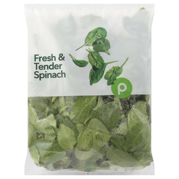 Publix Fresh and Tender Spinach Publix Super Markets
