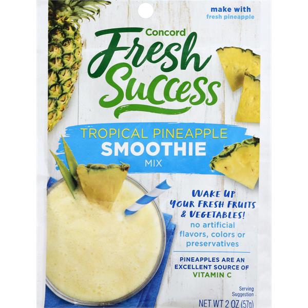 Concord Foods Smoothie Mix, Tropical Pineapple Publix Super Markets