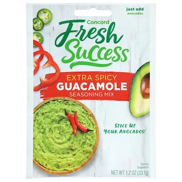 Concord Fresh Success Extra Spicy Guacamole Seasoning Mix