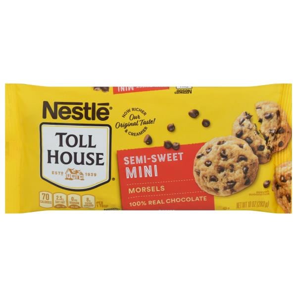 Nestle Toll House Morsels, Semi-Sweet, Mini, Chocolate | Publix