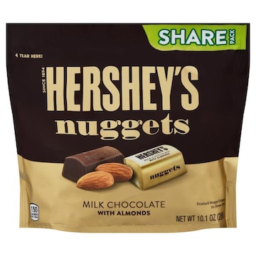 Hershey's Nuggets Milk Chocolate with Almonds, Share Pack