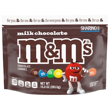M&M's Chocolate Candies, Milk Chocolate, Sharing Size