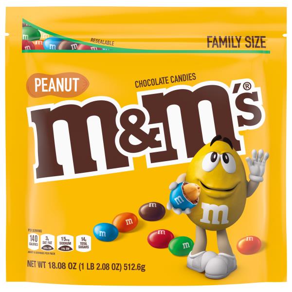 M&M's Chocolate Candies, Peanut, Family Size | Publix Super Markets