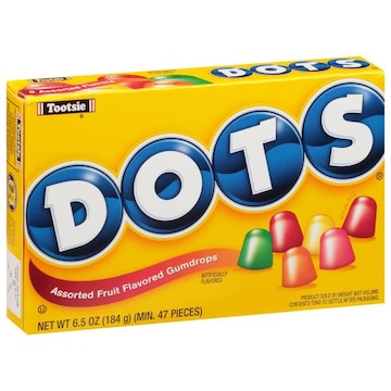 Dot's Gumdrops, Assorted Fruit Flavored