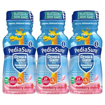 PediaSure Grow & Gain Shake, Strawberry