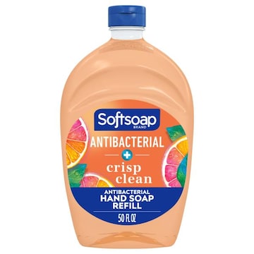 Softsoap Antibacterial Liquid Hand Soap Refill, Crisp Clean
