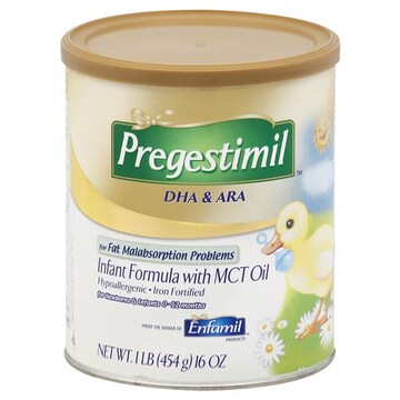 Pregestimil Infant Formula, with MCT Oil, Iron Fortified, Powder, 0-12 Months