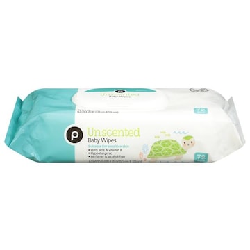 Publix Baby Wipes, Unscented
