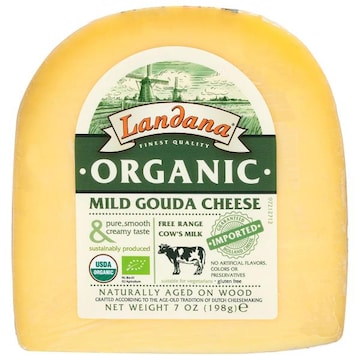 Landana Organic Mild Gouda Cheese