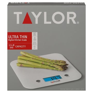 Taylor Kitchen Scale, Digital, Ultra Thin