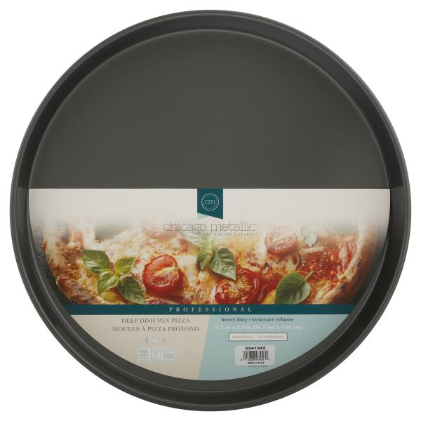 Chicago metallic pizza clearance pan