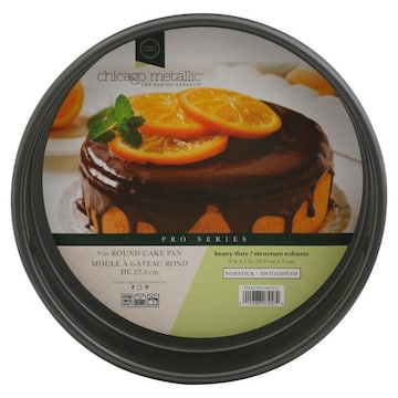Chicago Metallic Pro Series Cake Pan, Heavy Duty, Nonstick, Round