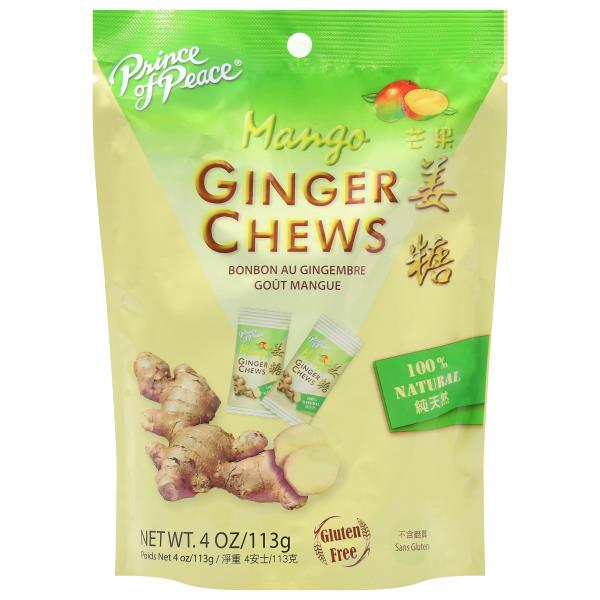 Prince Of Peace Ginger Chews, Mango Publix Super Markets
