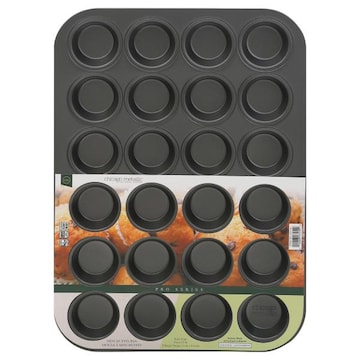 Chicago Metallic Pro Series Muffin Pan, Heavy Duty, Nonstick, Mini