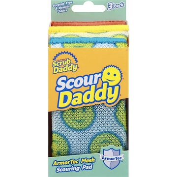 Scrub Daddy Scouring Pad, Mesh, 3 Pack