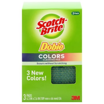 Scotch-Brite Dobie Colors Cleaning Pad