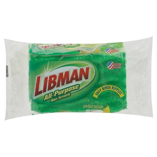 Libman Scrub Sponge All Purpose Non Scratch Publix Super Markets   251053 600x600 A 