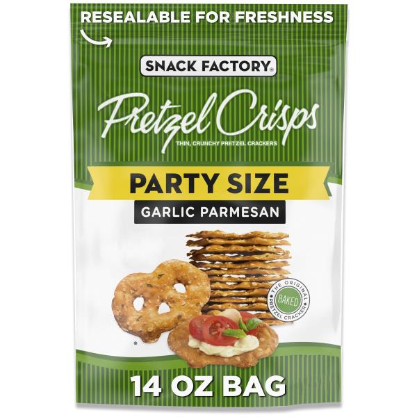 Snack Factory® Garlic Parmesan Pretzel Crisps Publix Super Markets