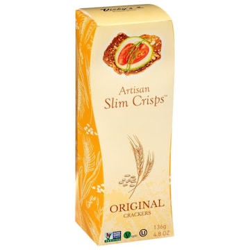 Vickys Artisan Slim Crisps Crackers, Original