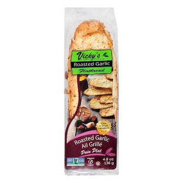 Vickys Flatbread, Roasted Garlic