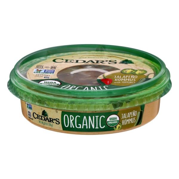 Cedar's Hommus, Organic, Jalapeno Publix Super Markets