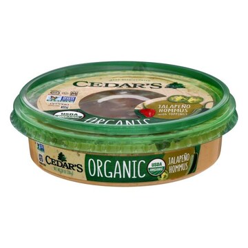 Cedar's Hommus, Organic, Jalapeno