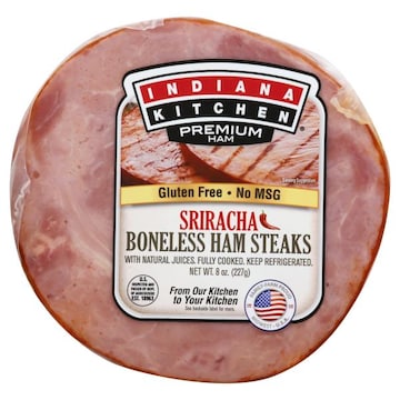 Indiana Kitchen Ham Steaks, Boneless, Sriracha