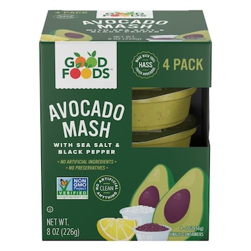 Good Foods Avocado Mash with Sea Salt & Black Pepper