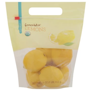 GreenWise Organic Lemons