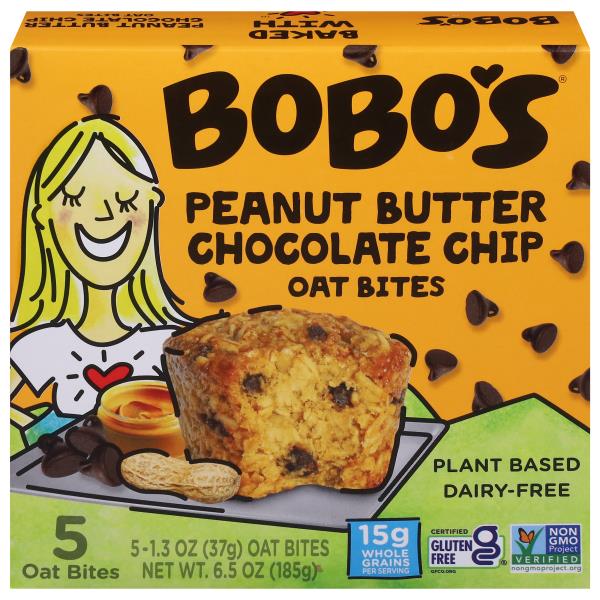 Bobo's Oat Bites, Peanut Butter Chocolate Chip | Publix Super Markets