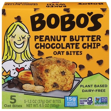 Bobo's Oat Bites, Peanut Butter Chocolate Chip
