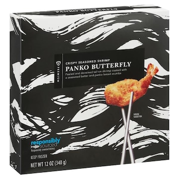 Publix Butterfly Shrimp, Panko Breaded, Responsibly Sourced, Farmed, Frozen