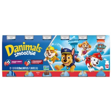 Danimals Paw Patrol Mixed Berry/Strawberry