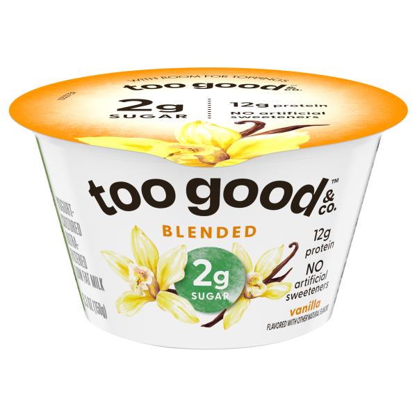 Too Good & Co. Blended Vanilla Yogurt-Cultured Ultra-Filtered Low