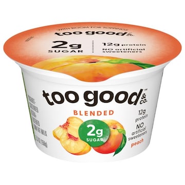 Too Good & Co. Blended Peach Yogurt